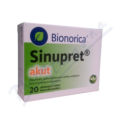 Sinupret akut tbl.obd.20