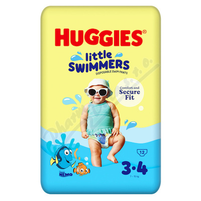 HUGGIES Little Swimmers 3-4 7-15kg 12ks