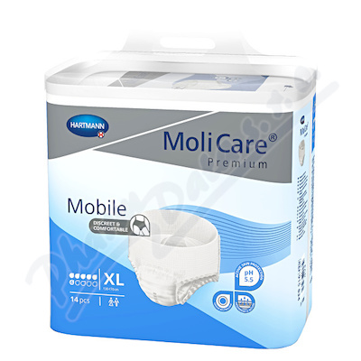 MoliCare Mobile Inkontinenční kalhotky 6kap XL14ks