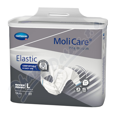 MoliCare Elastic Ikontinenční kalhot.10kap L 14ks
