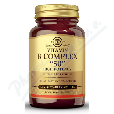 Solgar Vitamin B-Complex 50 cps.50