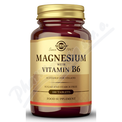 Solgar Magnesium+Vitamin B6 tbl.100
