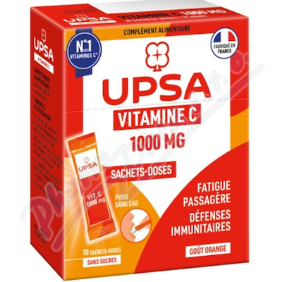 UPSA Vitamin C 1000mg 10x2.7g