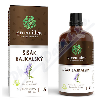 Green idea Šišák bajkalský bylin.lih.extr.100ml