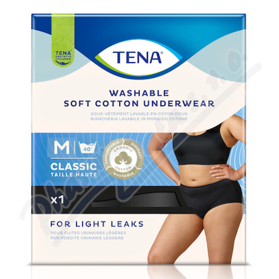 TENA Washabl.Soft Cott.Under.M čer.ink.kalh.84682