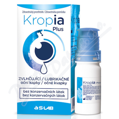 Kropia Plus zvlhčující oční kapky 10ml