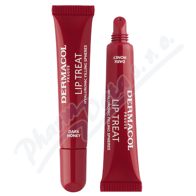 Dermacol Lip Treat lesk na rty Dark Honey 10 10ml