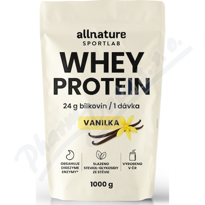 Allnature Sportlab WHEY Protein vanilka 1000g