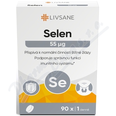 LIVSANE Selen 55mcg tbl.90