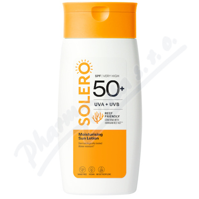 SOLERO Hydratační mléko na opalování SPF50+ 200ml