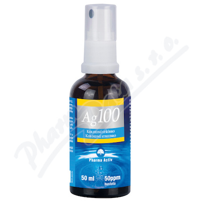 Koloidní stříbro Ag100 50ppm spray 50ml