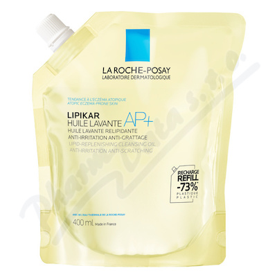 LA ROCHE-POSAY LIPIKAR AP+ mycí olej refill 400ml