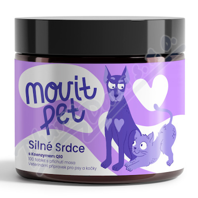 MOVit PET Silné Srdce s Koenzymem Q10 tbl.100