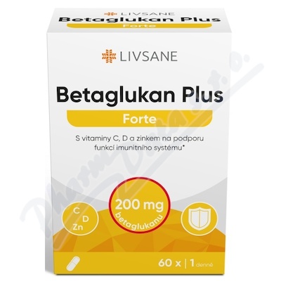 LIVSANE Betaglukan Plus Forte tob.60