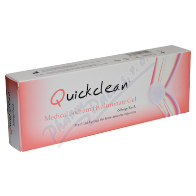 Quickclean Viskoelastický roztok 60mg/3ml