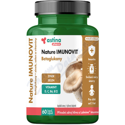 Astina Nature IMUNOVIT Betaglukany cps.60