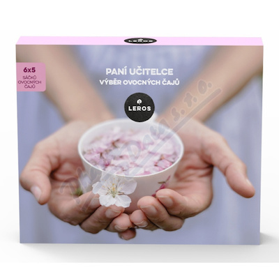 LEROS Paní učitelce výběr ovocných čajů 6x5sáčků