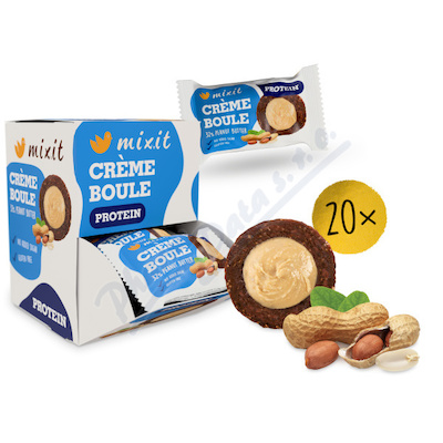Mixit Créme boule Proteinová Peanut butter 20x30g