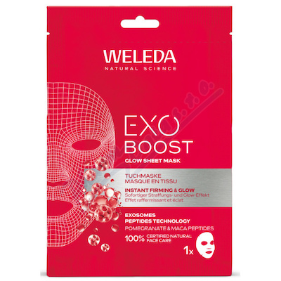 WELEDA Exo Boost Zpev.maska Gr.jabL/Maca-pep 1ks