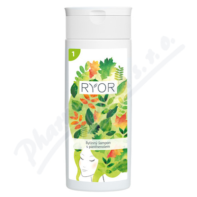 RYOR Bylinný šampon s pantenolem 200ml