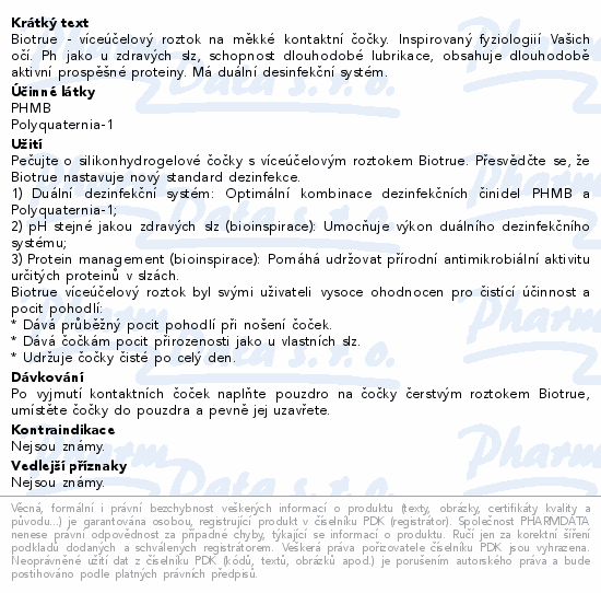 Biotrue multi-purpose solution 300ml Bausch+Lomb