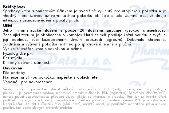 ISISPHARMA Secalia ATO Shower cream 40ml