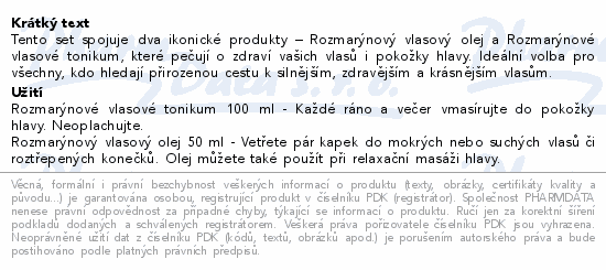 WELEDA Rosemary Hair Care Set