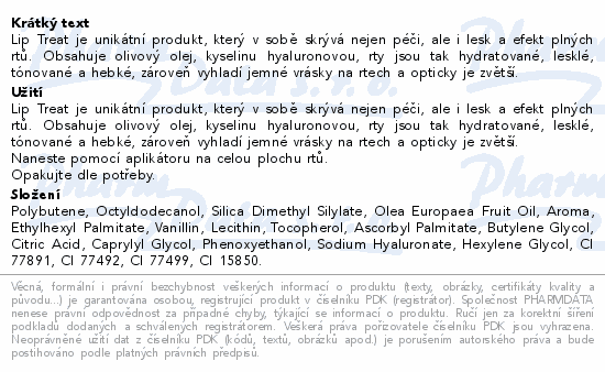 Dermacol Lip Treat lesk na rty Taupe Brown 9 10ml