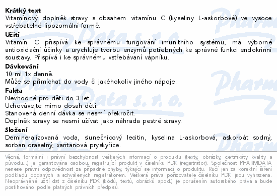 Adelle Davis Liposomal vitamin C 200ml