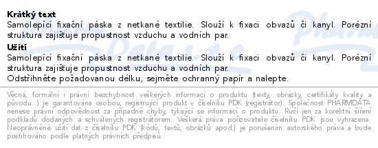Mefix hypoalergenní fixace 5cmx10m